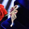 Brooch Pin Diamond Corsage High-End Women'S Delicate Corsage Suit Pin Holiday Gifts