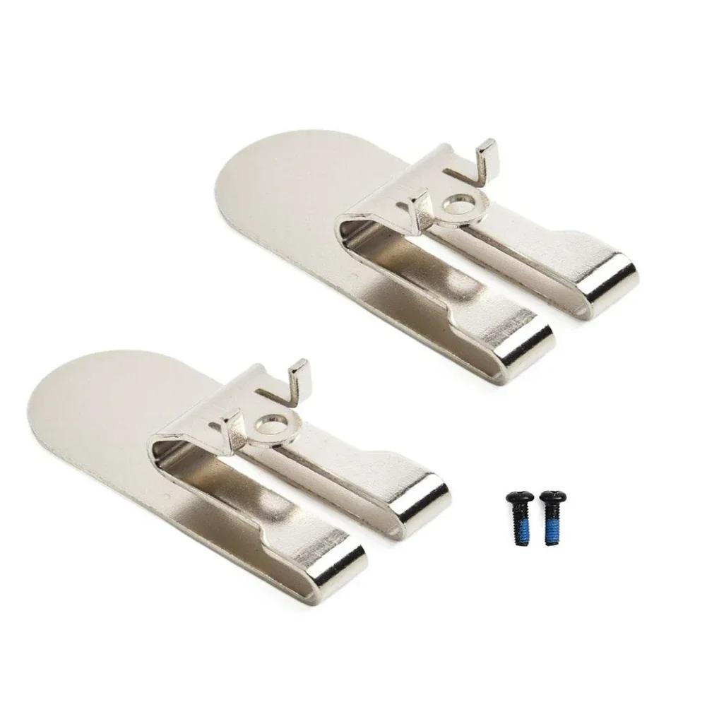 2Pcs Belt Clip Hook For DeWalts Drill Driver N435687 DCF620 DCF620B DCF622 Power Tool Belt Hook Storage Holders