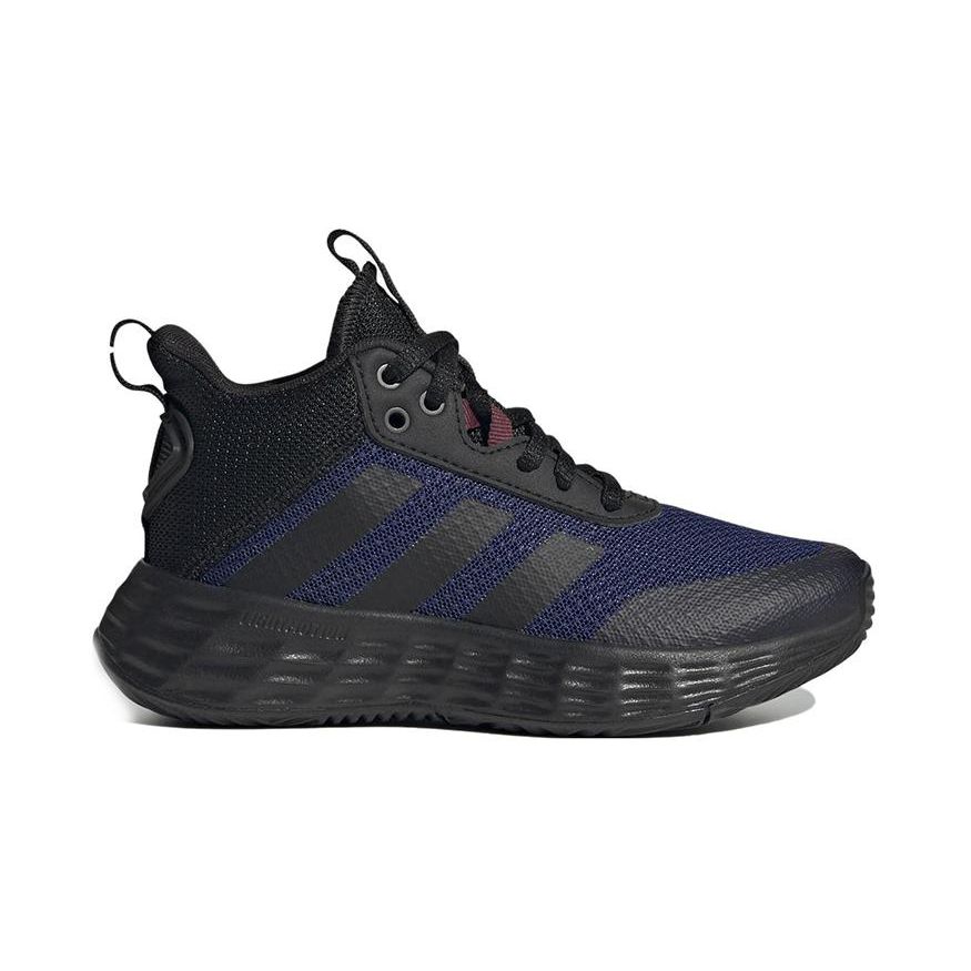 Adidas Own The Game 2.0 J Черные детские кроссовки Victory Blue Core-Black H06417