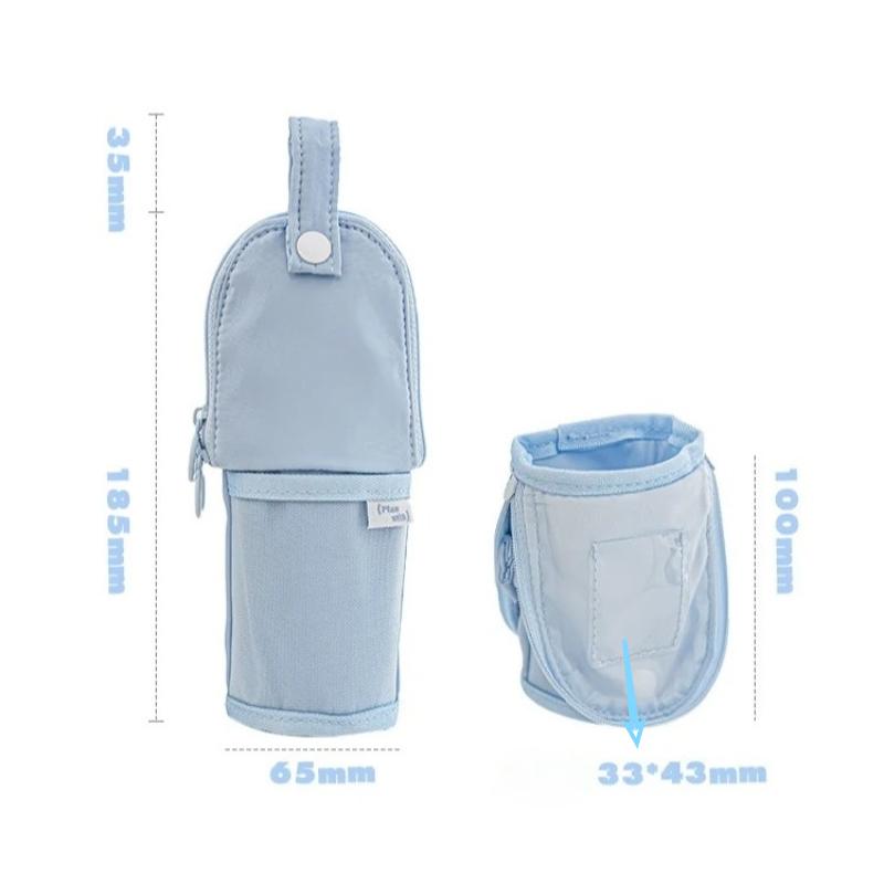 Складной пенал-подставка Функция INS Повседневная сумка для карандашей для студентов Портативный подвесной органайзер для канцелярских товаров для школьных принадлежностей