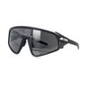Oakley Солнцезащитные очки неправильной формы с логотипом Мужские солнцезащитные очки Черные 0OO940401