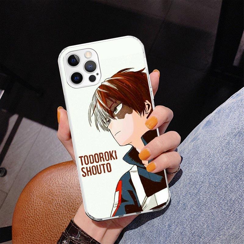 Чехол для телефона Мой герой Тодороки Шото Для iPhone 17 Air 16 Pro Max 16E 15 + 14 Plus 11 12 13 Mini 7 8 SE Подарок Печатная крышка Fundas 17