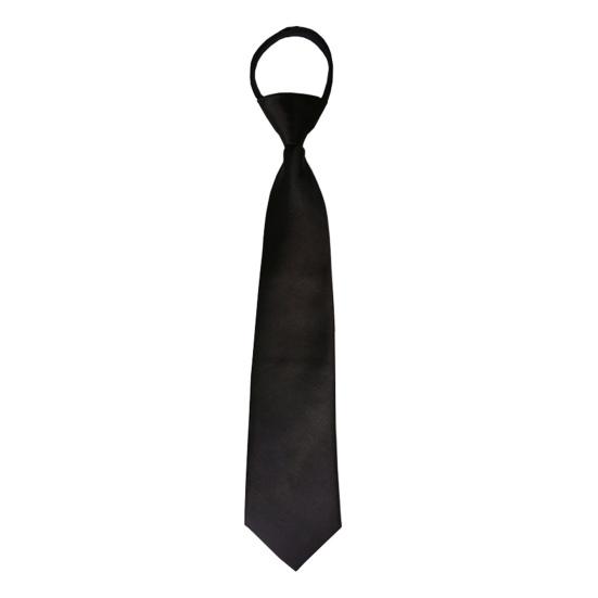 Women Neck Tie Zipper Closure Adjustable Easy Wear Necktie Business Wedding Party Formal