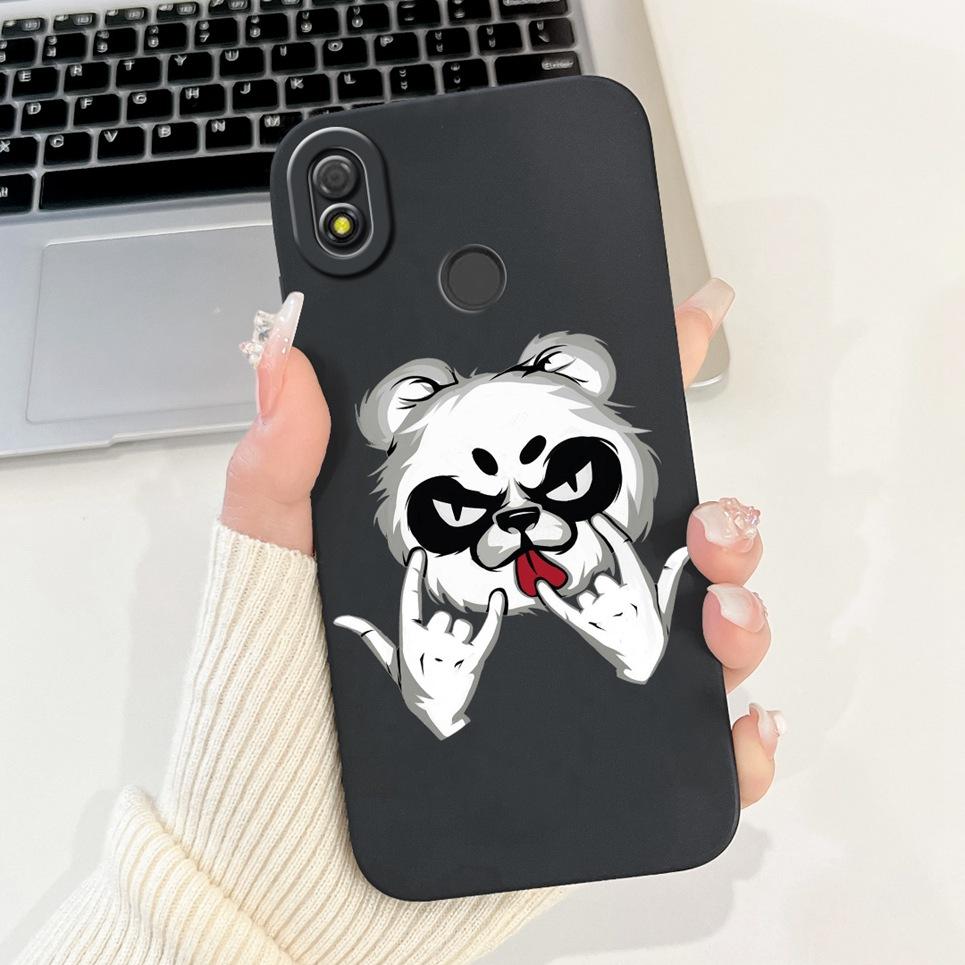 For Tecno Pop 3 Plus BB4 Spark 4 Lite Soft Silicone Cute Cartoon Animals Dragon Painted Matte Cover Pop3 Bumper 6.52" Phone case