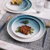 ZISIZ Ceramic Western Dinner Plate