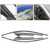 Chrome Delete Blackout for Window Trim for Honda Civic Sedan 16-20 Carbon Fiber 2024 Hot Sale Brand New and High Quality