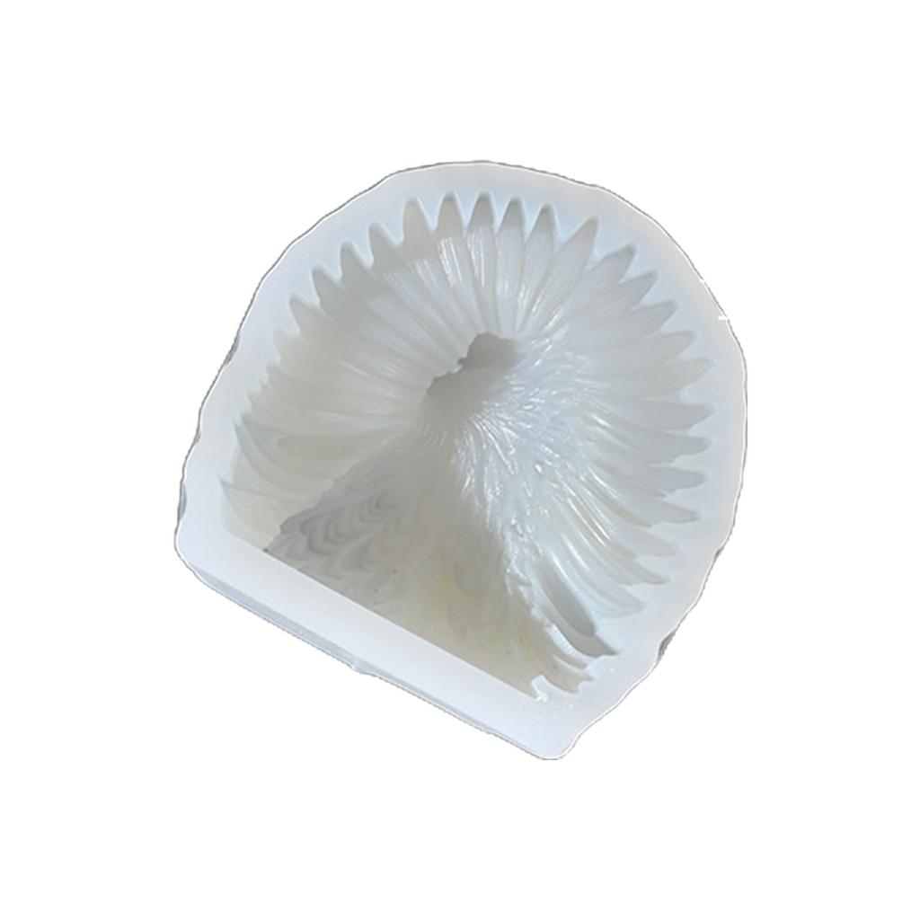 3D Candle Mold Non-stick Easy To Demold for DIY Candle Soap Plaster Home Decor DIY Resin Casting Molds