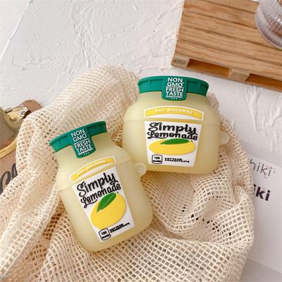 Чехол для наушников Lemonade Cute для AirPods Pro 2, силиконовый чехол для Airpods 1 2, креативный противоударный чехол для Airpods 3