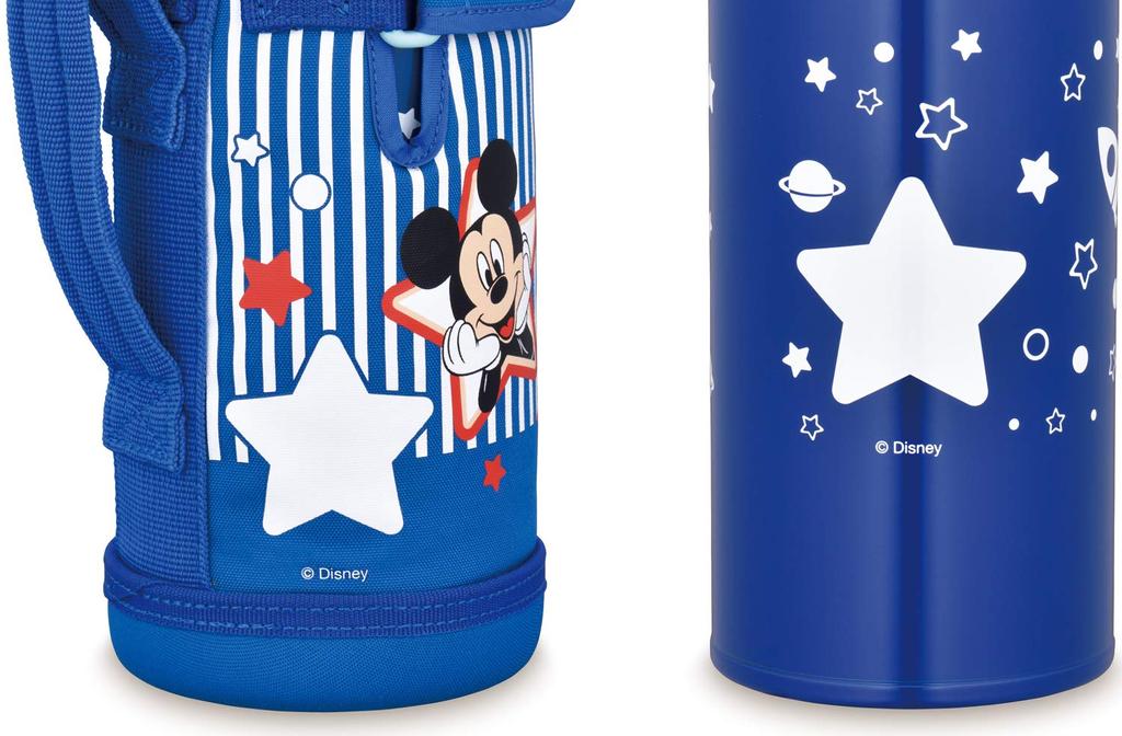 Термос для воды с вакуумной изоляцией Mickey Blue BL 2-Way 0.6L/0.63L FHO-601WFDS