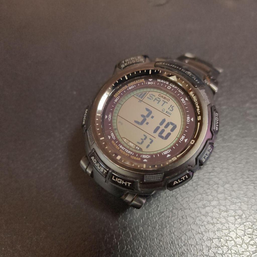 Б/у Мужские часы CASIO PROTREK Titanium