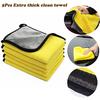 5 шт. инструменты для ухода за автомобилем толстые плюшевые мягкие микрофибры чистящие полирующие полотенца 30x40 см