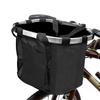 Foldable Bicycle Front Basket Aluminum Zinc Zinc Alloy Frame Mountain Bike Bags Pet Dog Carry Pouch  Outdoor