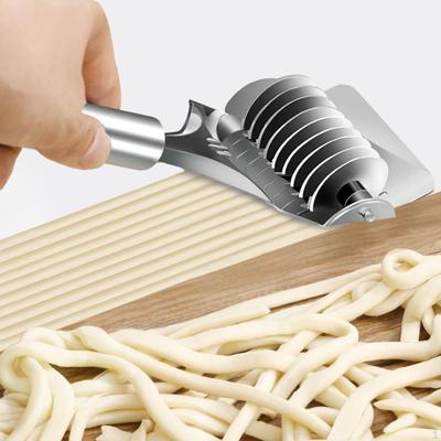 Ролик с решеткой для лапши, резак, ломтики из нержавеющей стали для домашней столовой