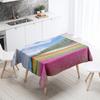 Natural World Landscape Tablecloth Sunset  Stain Resistant Waterproof Rectangular Kitchen Dining Table Home Decor