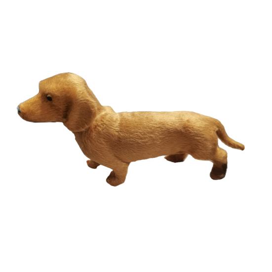 2 шт. Плюшевая игрушка Такса для эмоциональной поддержки, мягкая набивная игрушка-компаньон для дивана для снятия стресса, тревоги, комфорта и расслабления