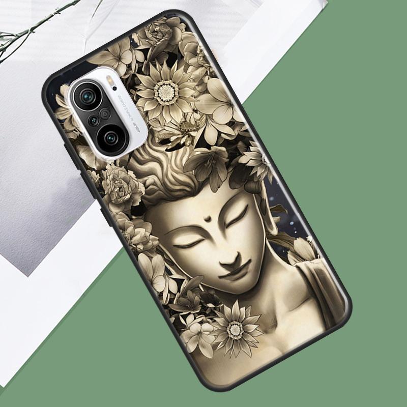 Чехол с Мандалой Будды для Xiaomi 15 Ultra 13 14 13T 14T 15T Pro 17 Pro Max POCO X7 Pro F5 F6 X5 X6 F7