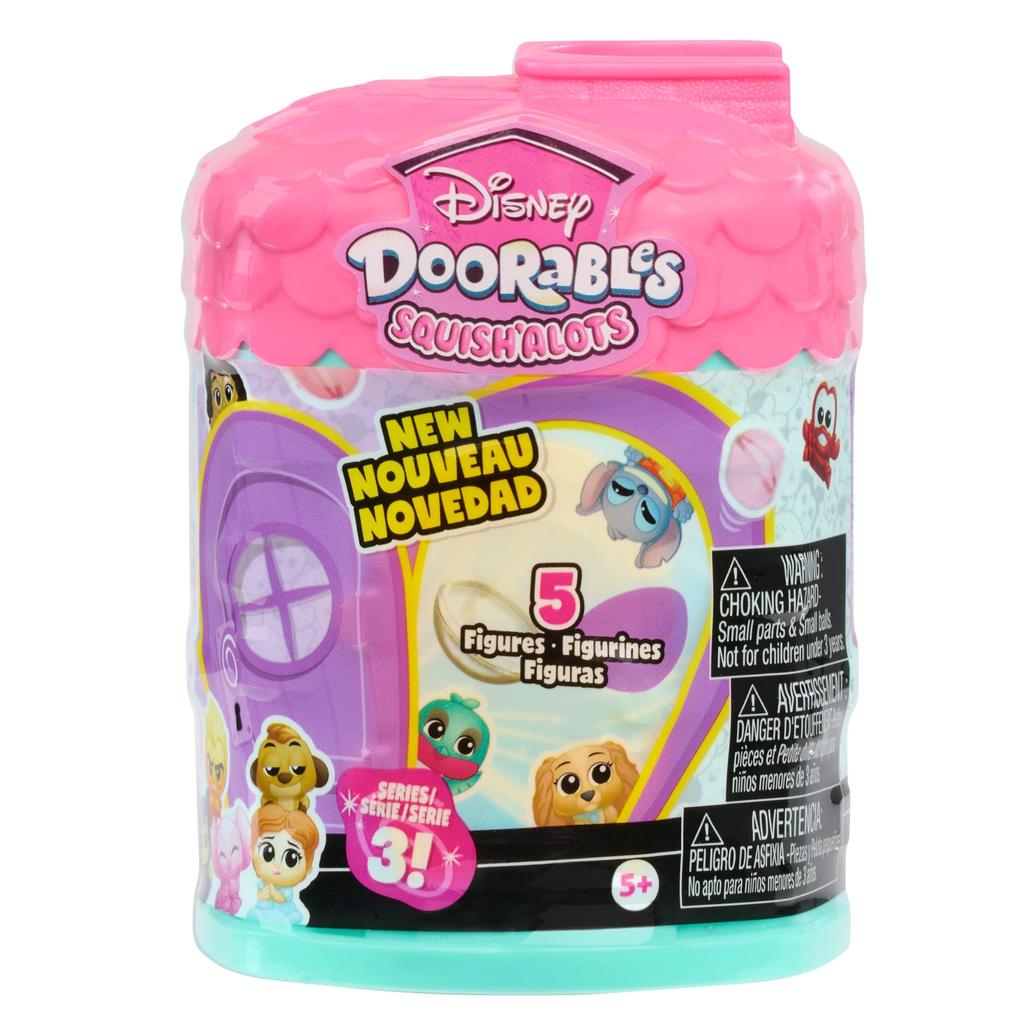 Just Play Disney Doorables Серия 3 Коллекционные игрушки для детей от 5 лет и старше Фигурки Squish'Alots, Фигурки,
