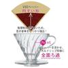 Прозрачная капельная кофеварка HARIO V60 01 керамическая белая На 1-2 чашки кофе, ручная капельная кофеварка, сделано в Японии VDCR-01-W