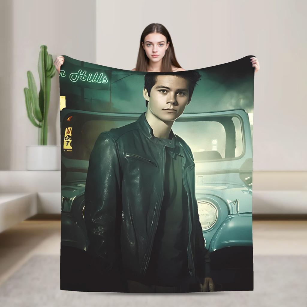 Теплые Мягкие Одеяла Кемпинг стили stilinski Плед Фланелевое Покрывало Для Дивана Кровати Смешная Накидка На Диван-Кровать