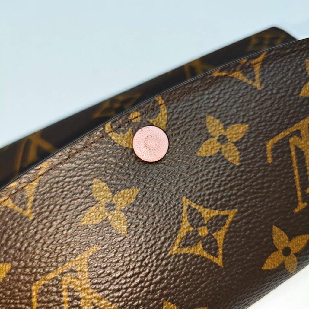 [Pre-Owned] Louis Vuitton Emilie Wallet 'Brown Monogram Canvas' - Very Good #C5DZOX