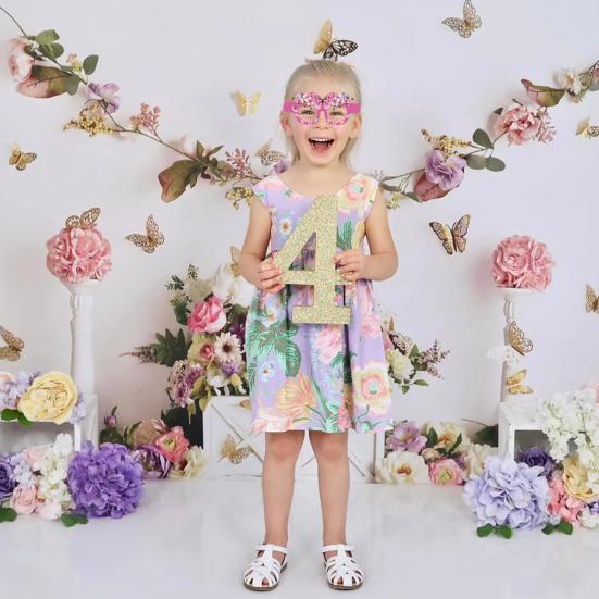 Бумажные очки-бабочки Весенние сувениры для вечеринок Очки для вечеринки по случаю дня рождения Реквизит для фотобудки для детей взрослых Праздничные принадлежности