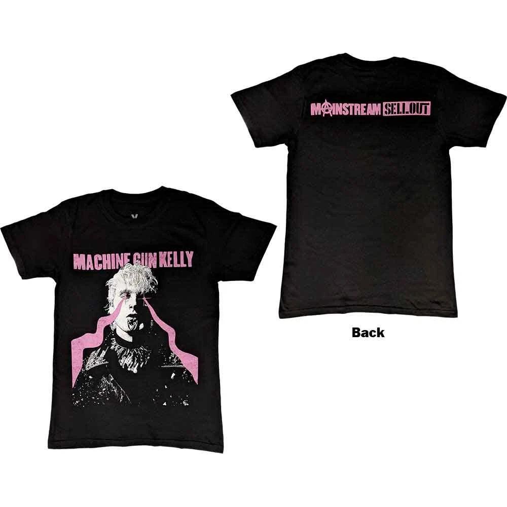 Унисекс футболка Machine Gun Kelly: Лазерный глаз (Назад Печать) (XX-Large)