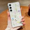 Чехол для телефона с красочными цветами для Samsung Galaxy S25 Edge S24 FE S25 S24 S23 S22 Ultra A36 A56 A16 A55 A54 A15 5G Прозрачный ТПУ чехол