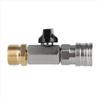 1/4 Inch Quick Connector Brass Material Hose Switch  Driveway Cleaning