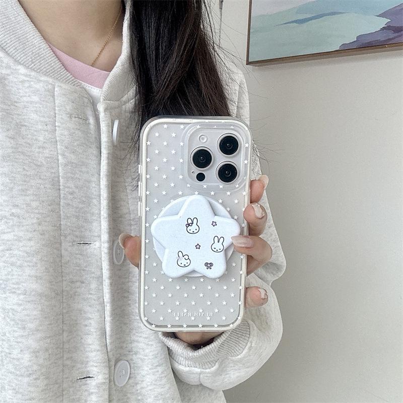 Японско-корейский звездный кот Магнитный держатель для чехла iPhone 17/16 Pro Max/15/14, Новая модель
