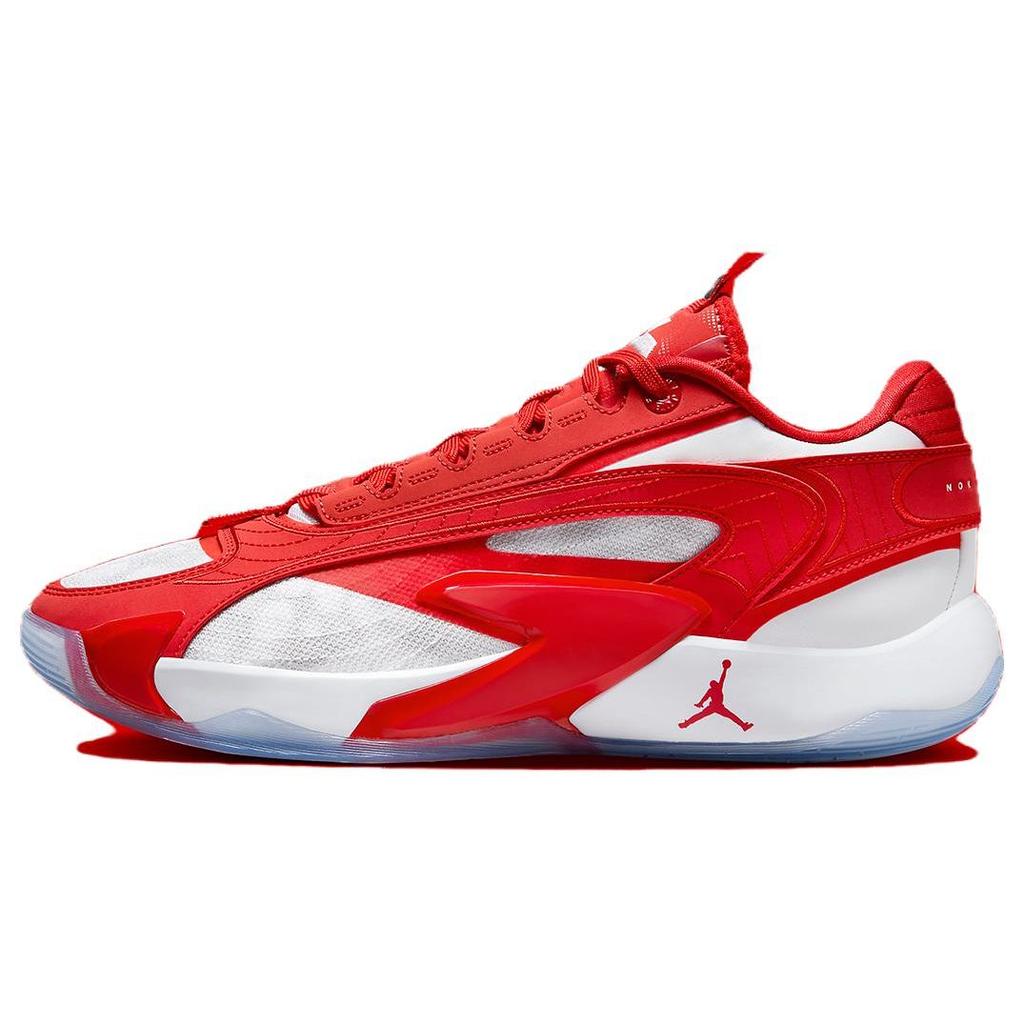 Мужские кроссовки Air Jordan Luka 2 TB University Red Белый Чистый Платиновый FN7400-160
