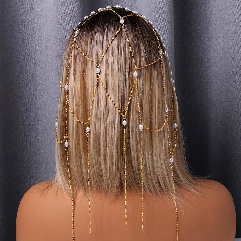 Изготовленные вручную жемчужные кисточки, ювелирные украшения для волос, классические жемчужные кисточки, подвеска, аксессуар для волос для невест и официальных мероприятий
