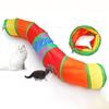 Красочные игрушки для обучения пряток для домашних животных ST Pass Pet Play Toy Прочный туннель для кошек на открытом воздухе