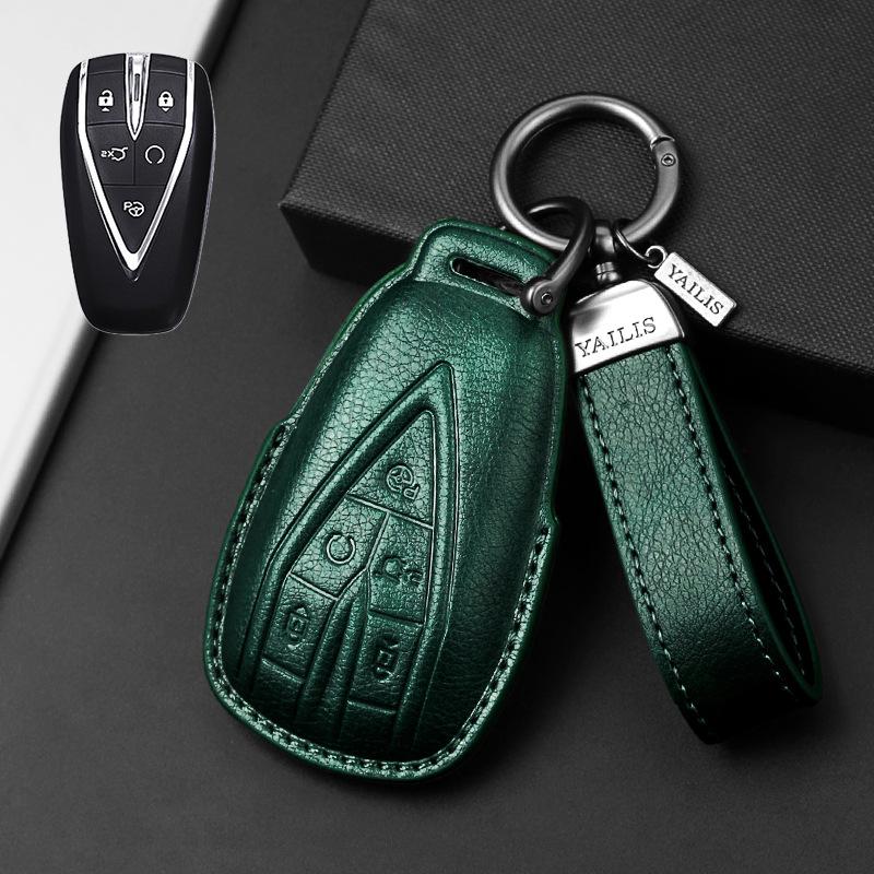 For Changan CS75 CS55 Plus Eado CS35 Plus Oshan X7 UNI-T UNI-V Car Key Case Protective Cover Keychain Shell Fob Auto Accessories