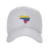 Men WomenVenezuelan Flag Map Hats Retro  Baseball Caps Adjustable Casual Wear