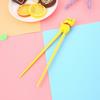 Bicolor Silica Gel Caimao Training Chopsticks Cute Cat Kids Helper Flatware Practice Chopsticks