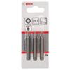 Embout De Vissage - BOSCH - PZ 2 - Lot De 3 - Acier - Extra Dur - Performance Exceptionnelle