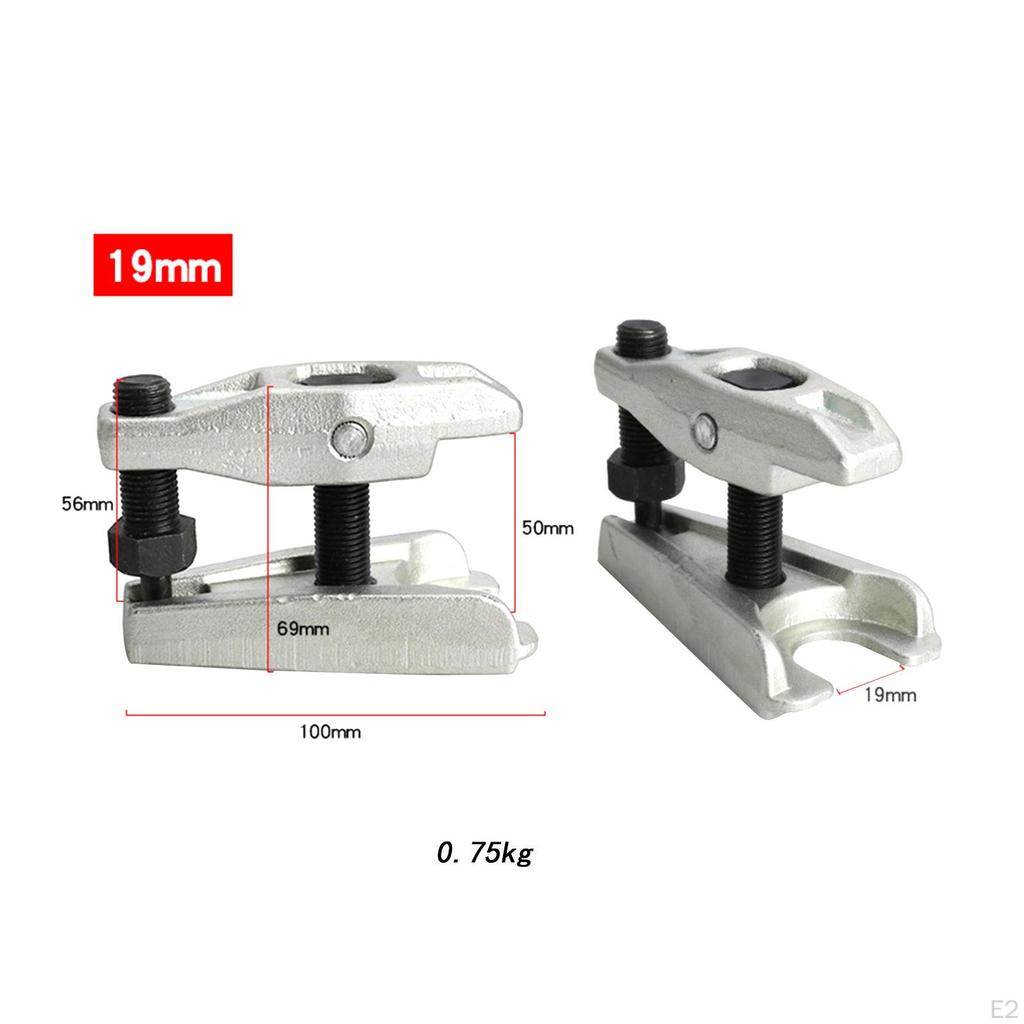 Съемник рулевой тяги, инструмент для удаления сепаратора шарового шарнира, съемник 19 мм, разветвитель металлического оборудования