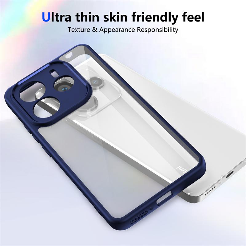 Высококачественный прозрачный акриловый чехол для задней панели Xiaomi Redmi iPhone Samsung для Redmi Note 14 13 Pro 12 11 10 14C 13C 12C A4 A3 A2 чехол из силикона TPU