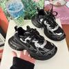 Шикарные массивные кроссовки Женские Мужские 2024 Новый дизайн Белые Красные Женские спортивные туфли Удобная широкая подошва Повседневная обувь 41 42 Большой размер