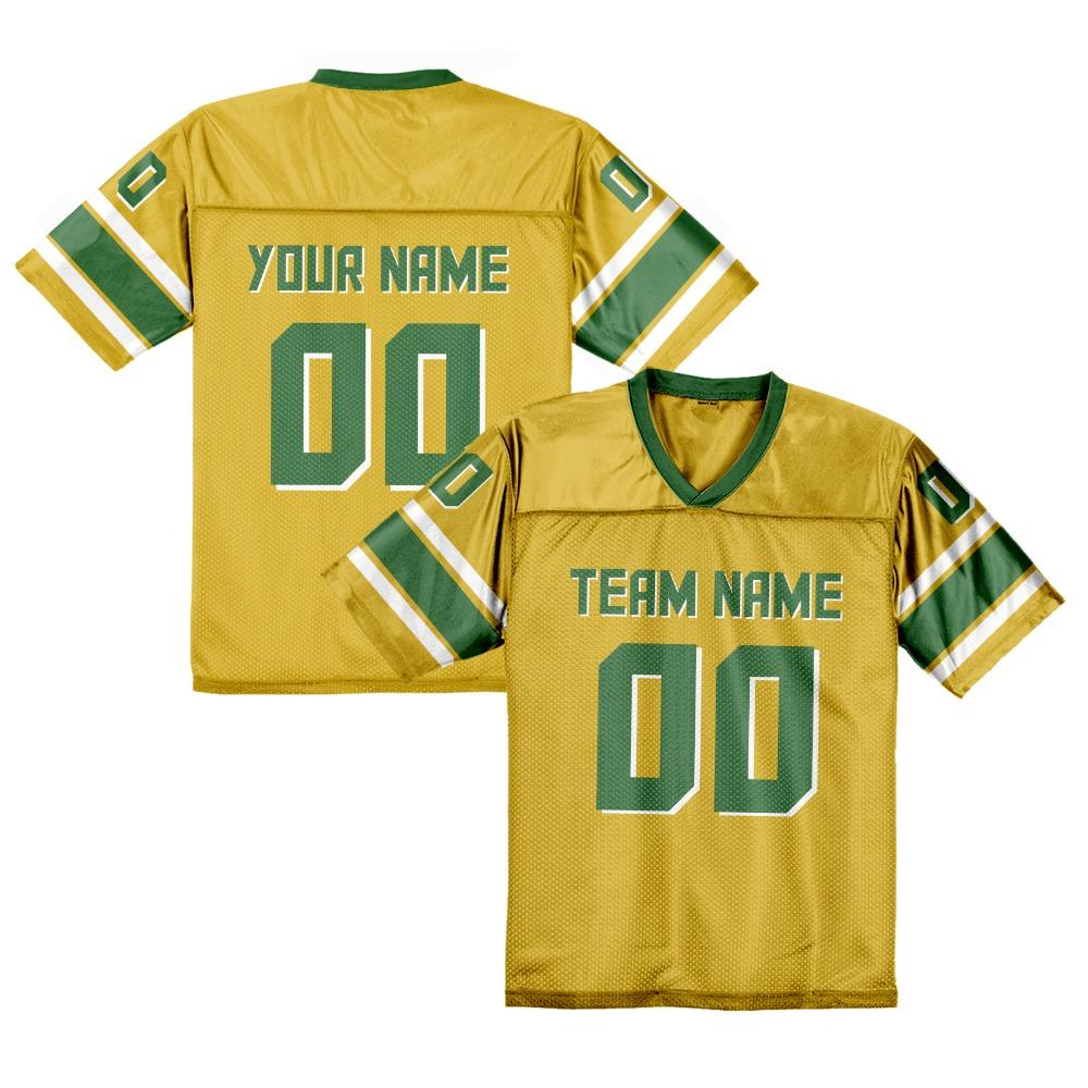Custom American Football Shirt Pink Personalized Printed Football Jersey with