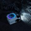 MUZEN CYBERCUBE Premium Speaker Bluetooth IPX5 3 Lighting Spinner Design Waterproof/Outdoor Speaker/With Modes/Hand Function/Illumination/TYPE-C