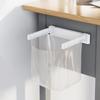 Trash Bag Holder Stand Waste Pouch Holder Wall Mounted Folding Heavy Duty Trash Bag Rack For Garage RV Bathroom Under Sink Door