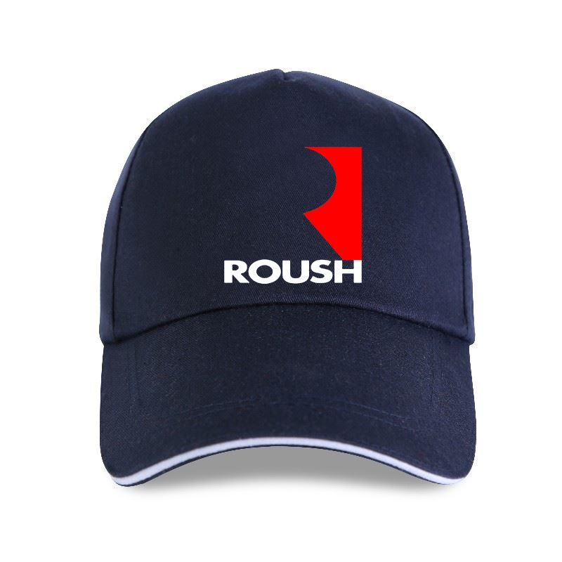 Новая модная черная бейсболка унисекс с логотипом Roush Racing, размеры от S до 3XL