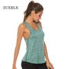 Беговой жилет без рукавов, спортивный синглетный женский спортивный топ для фитнеса, рубашки для бега в тренажерном зале, йоге