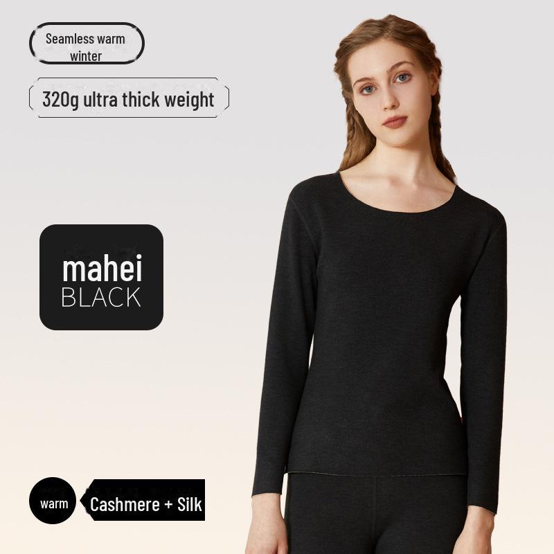 Мужское и женское немецкое термобелье из кашемира и шелка, антибактериальное, теплый костюм для осени/зимы