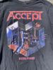 Редкая винтажная футболка Accept Band с коротким рукавом, унисекс, все размеры, футболка JJ41
