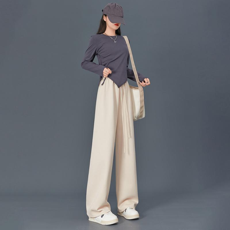 Спортивные штаны для бега, женские широкие мешковатые брюки, весенние летние женские брюки большого размера с высокой талией, женские спортивные штаны, брюки