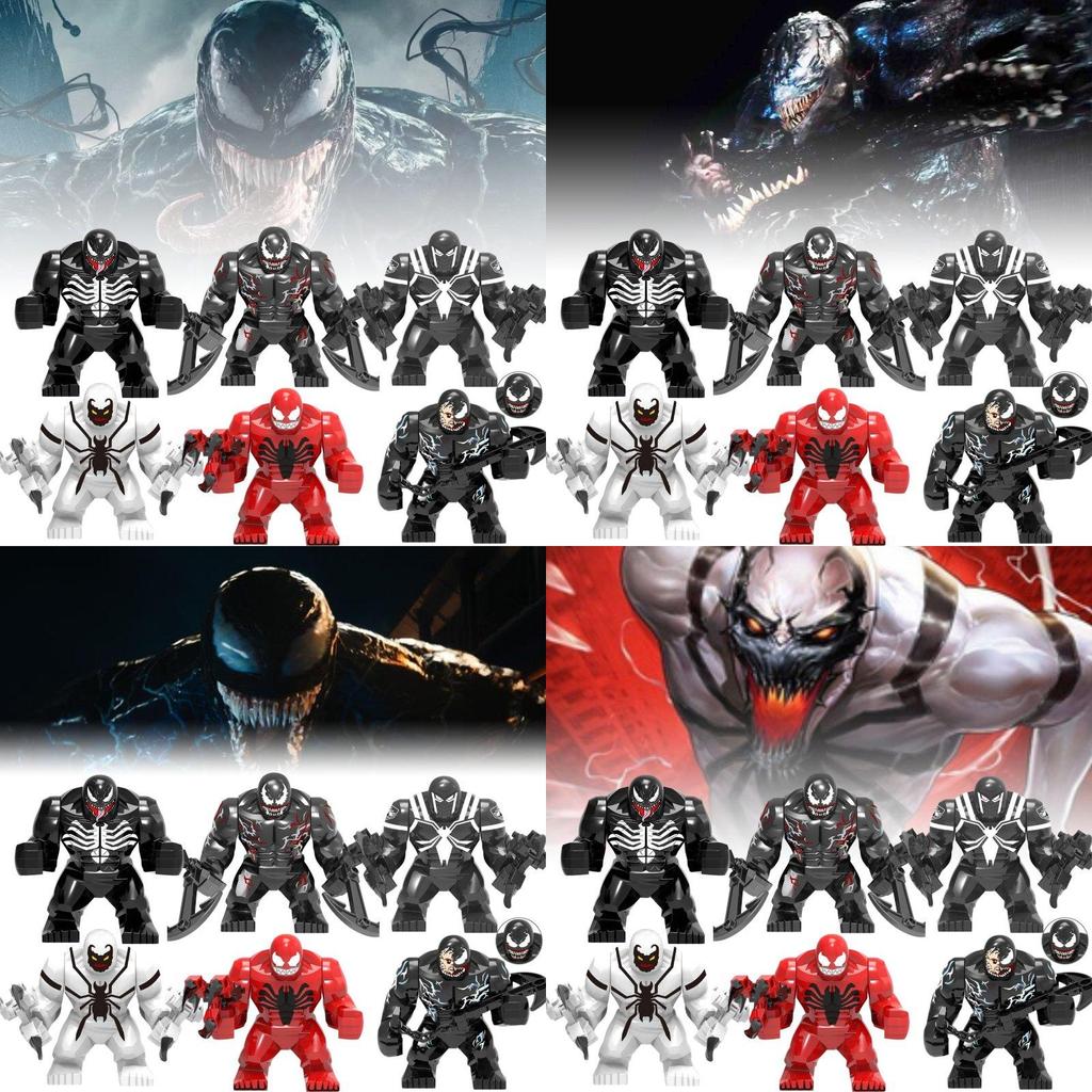 Premium Quality And Exquisite Workmanship Venom Building Blocks Bricks Big Minifigures Bagged Educational Toys