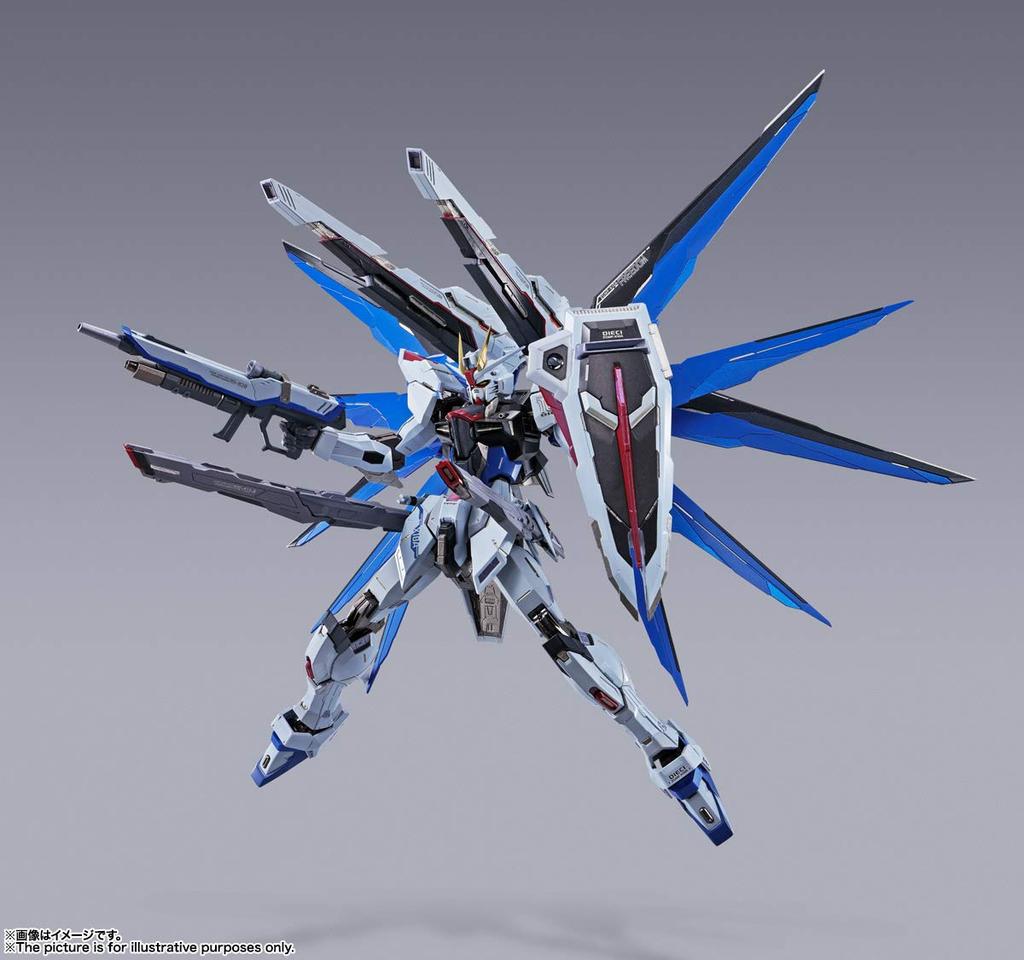 TAMASHII NATIONS METAL BUILD Мобильный костюм Гандам SEED Freedom Gundam CONCEPT 2 180 мм окрашенная подвижная фигурка Приблизительно. АБС и ПВХ и литье под давлением