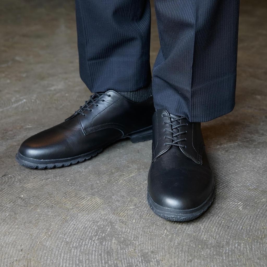 Черные кроссовки размера L, деловая обувь, водонепроницаемые [Spingle] SP-6153 (26.5см) Мужской